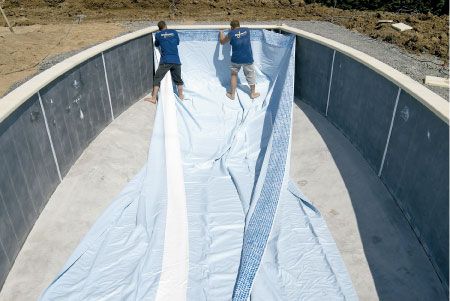 Como construir uma piscina