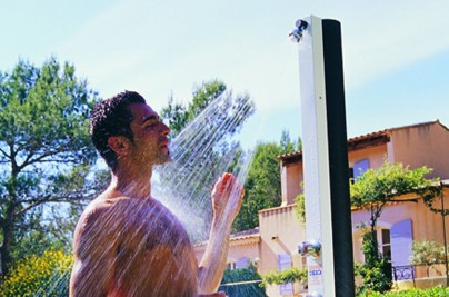Chuveiro solar para piscina image 2